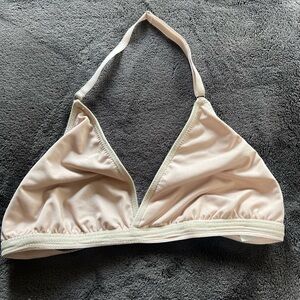 Halter top spaghetti strap bra